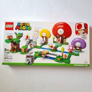 LEGO Super Mario Toad’s Treasure Hunt Expansion Set 71368, new